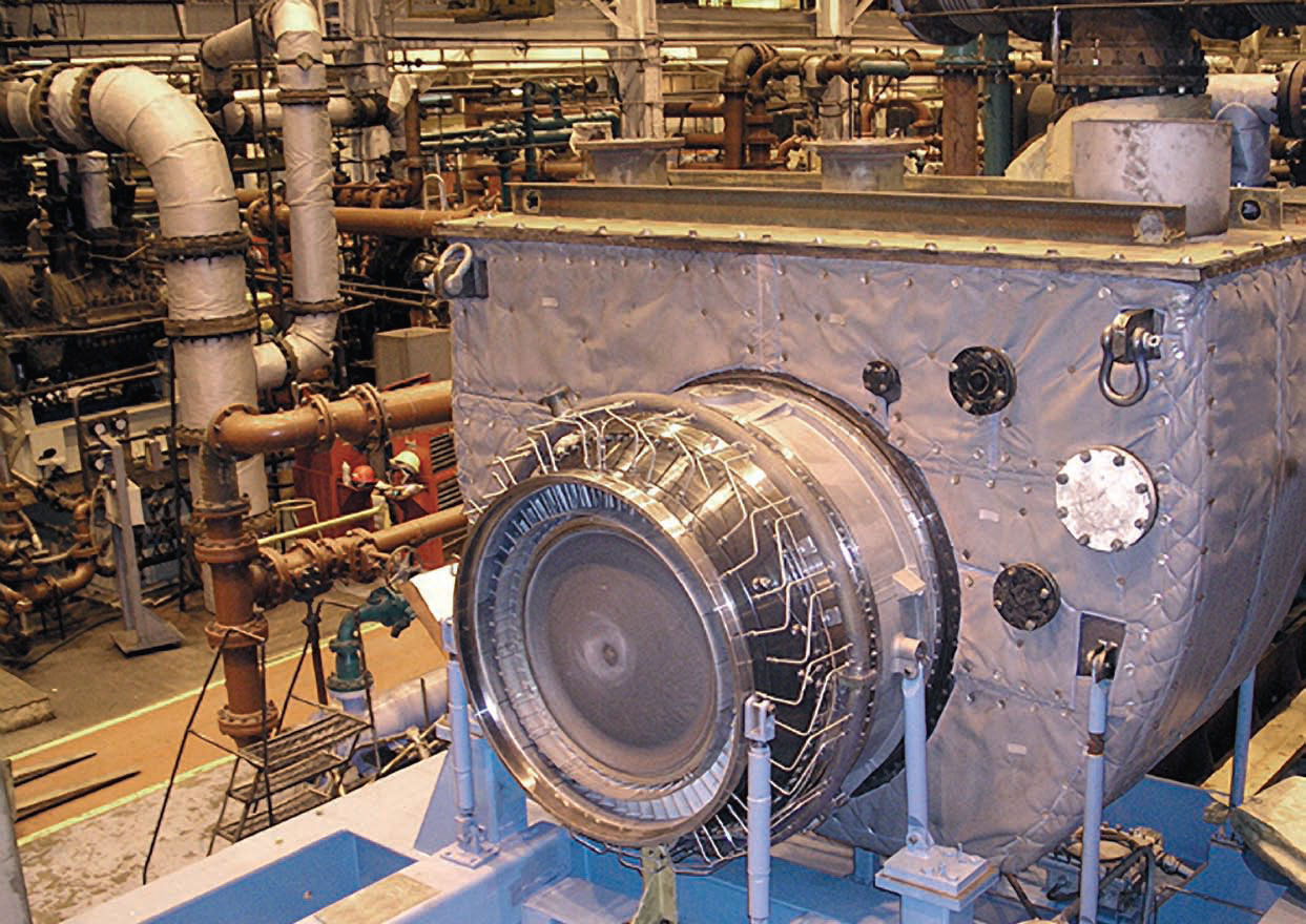 Gas Turbine Aeroderivative For Power Generation Ritm