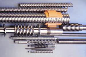 Hexagonal nut / trapezoidal lead screw / metal / custom-made