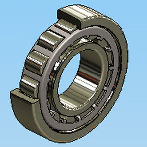 Cylindrical roller bearing / double-row
