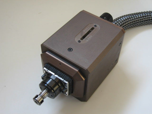 AC motor spindle unit