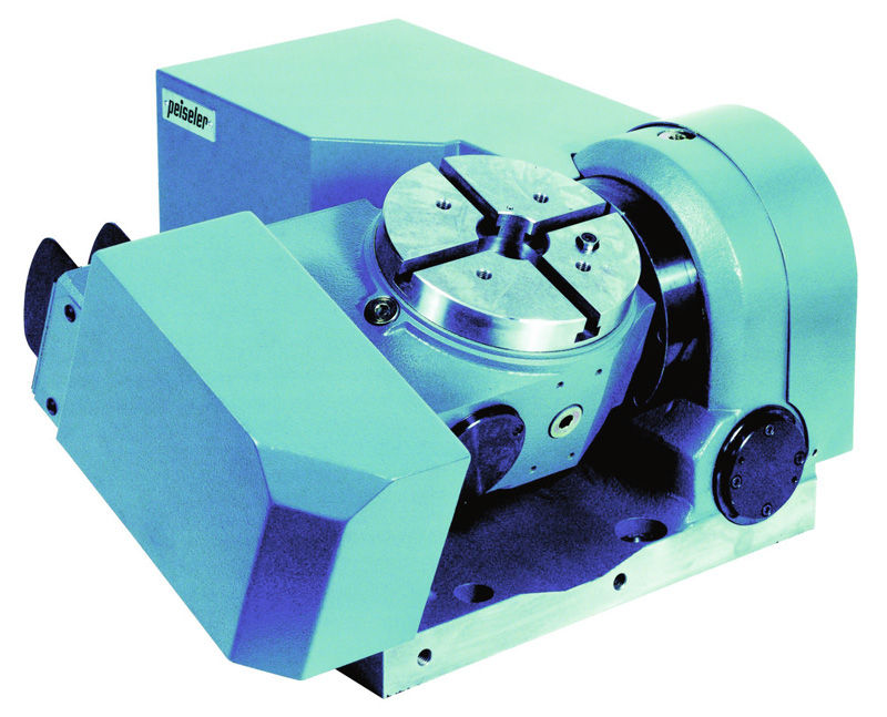 Rotating tilting rotary table / for machine tools / CNC