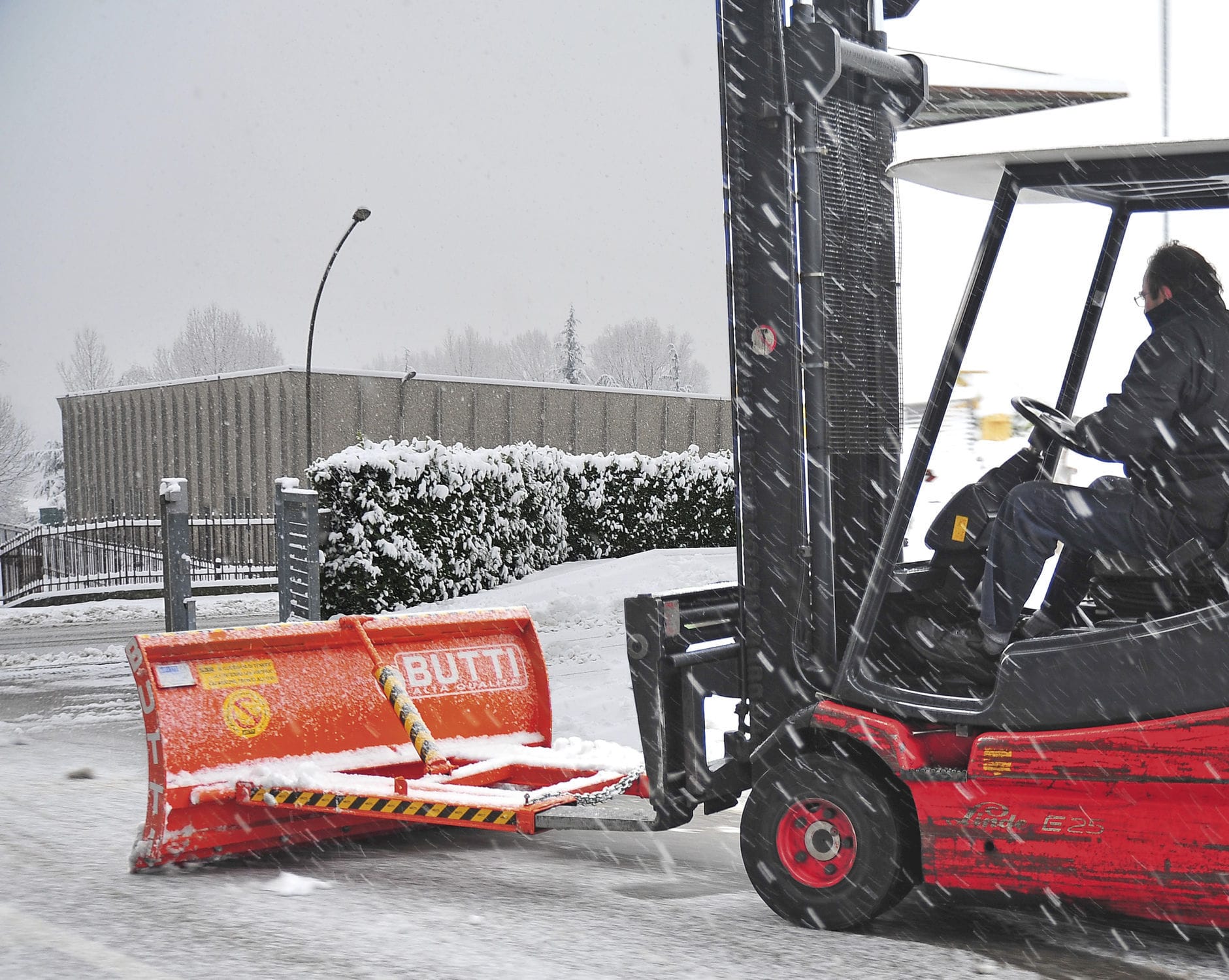 Forklift Truck Snow Plow Ritm Industryritm Industry