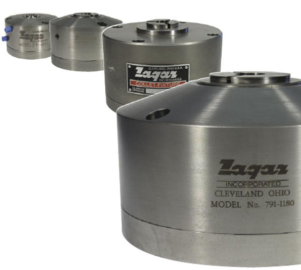 Rapid zero-point clamping cylinder / compact