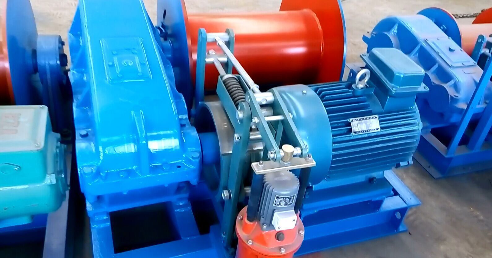 Electric winch / rotary drum / lifting / high-speed