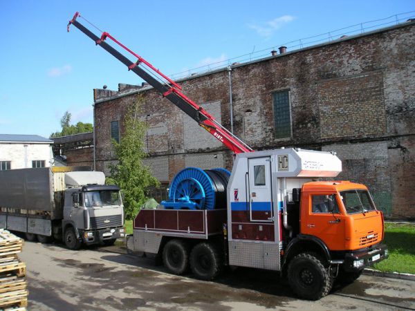 Hydraulic winch / rotary drum / vehicle recovery