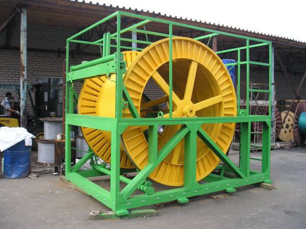Manual winch / rotary drum / portable