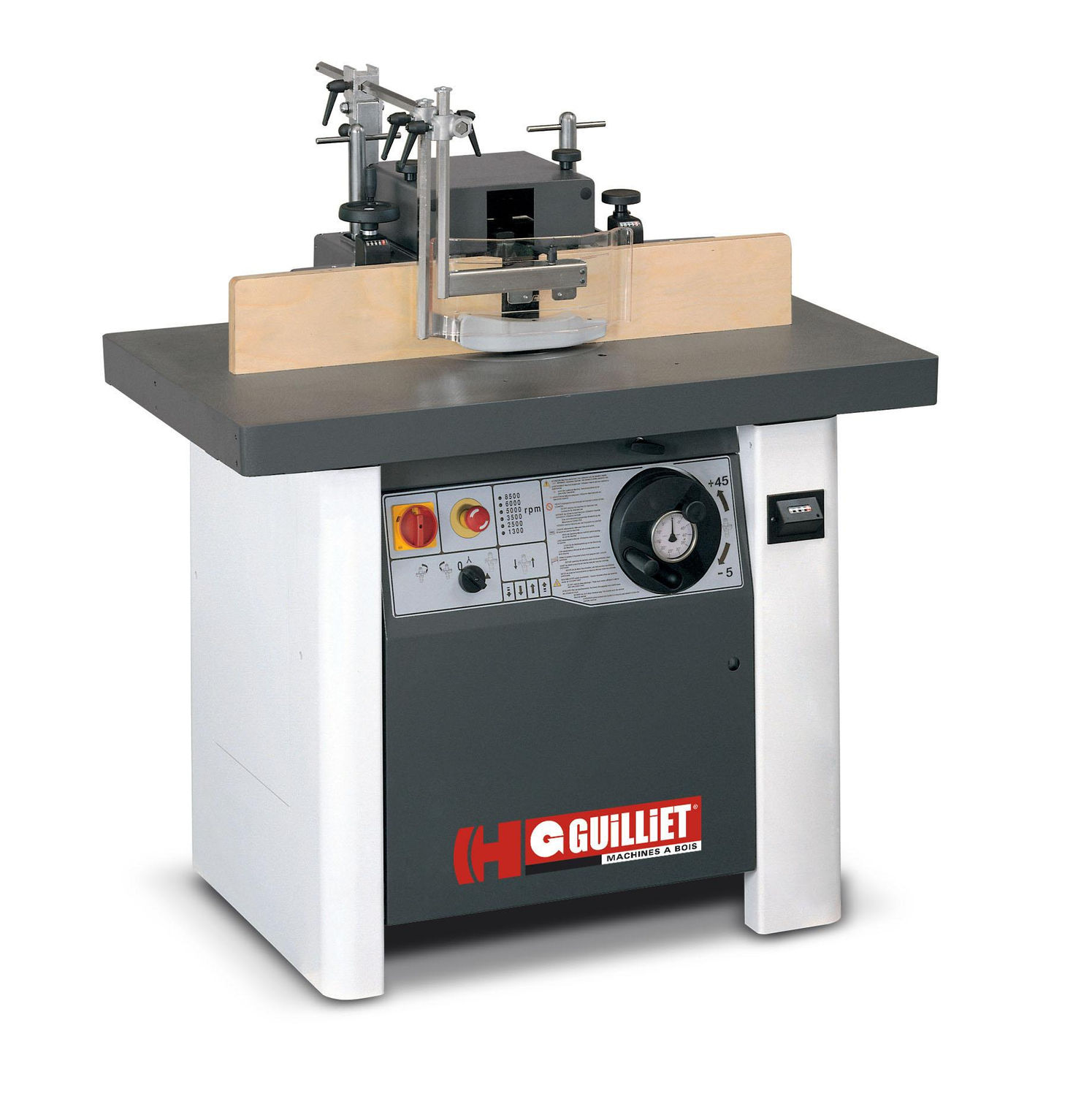 Fixed spindle molder / for wood