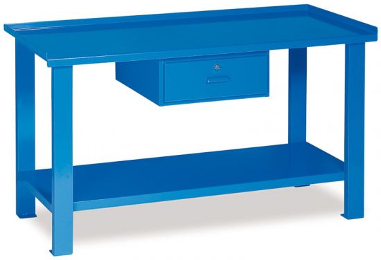 Workbench with drawer / steel