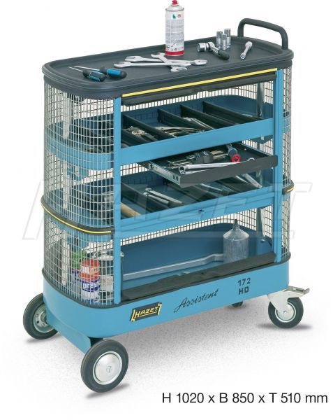 Work station cart / tool-holder / wire mesh