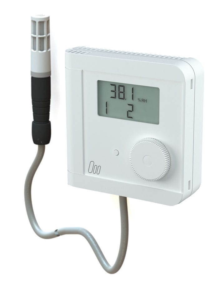 HVAC thermo-hygrostat
