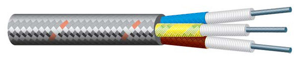 Power distribution cable / multi-conductor / high-security / copper