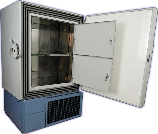 Laboratory freezer / ultra-low-temperature / vertical