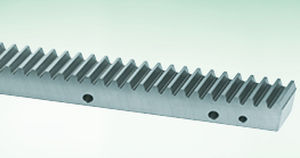 Straight-toothed rack and pinion / precision
