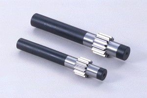 Straight-toothed gear / shaft