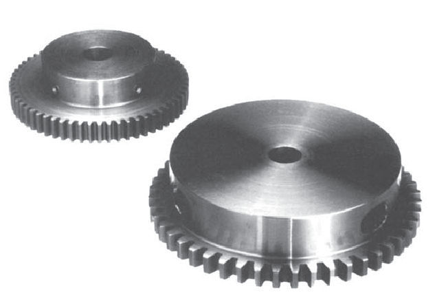 Straight-toothed gear / cylindrical / steel