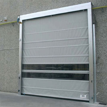 Fold-up door / exterior / industrial